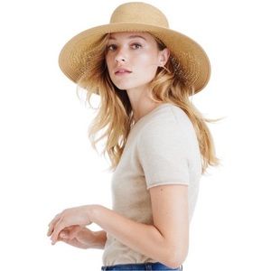 J Crew Women Summer Straw One Size Hat